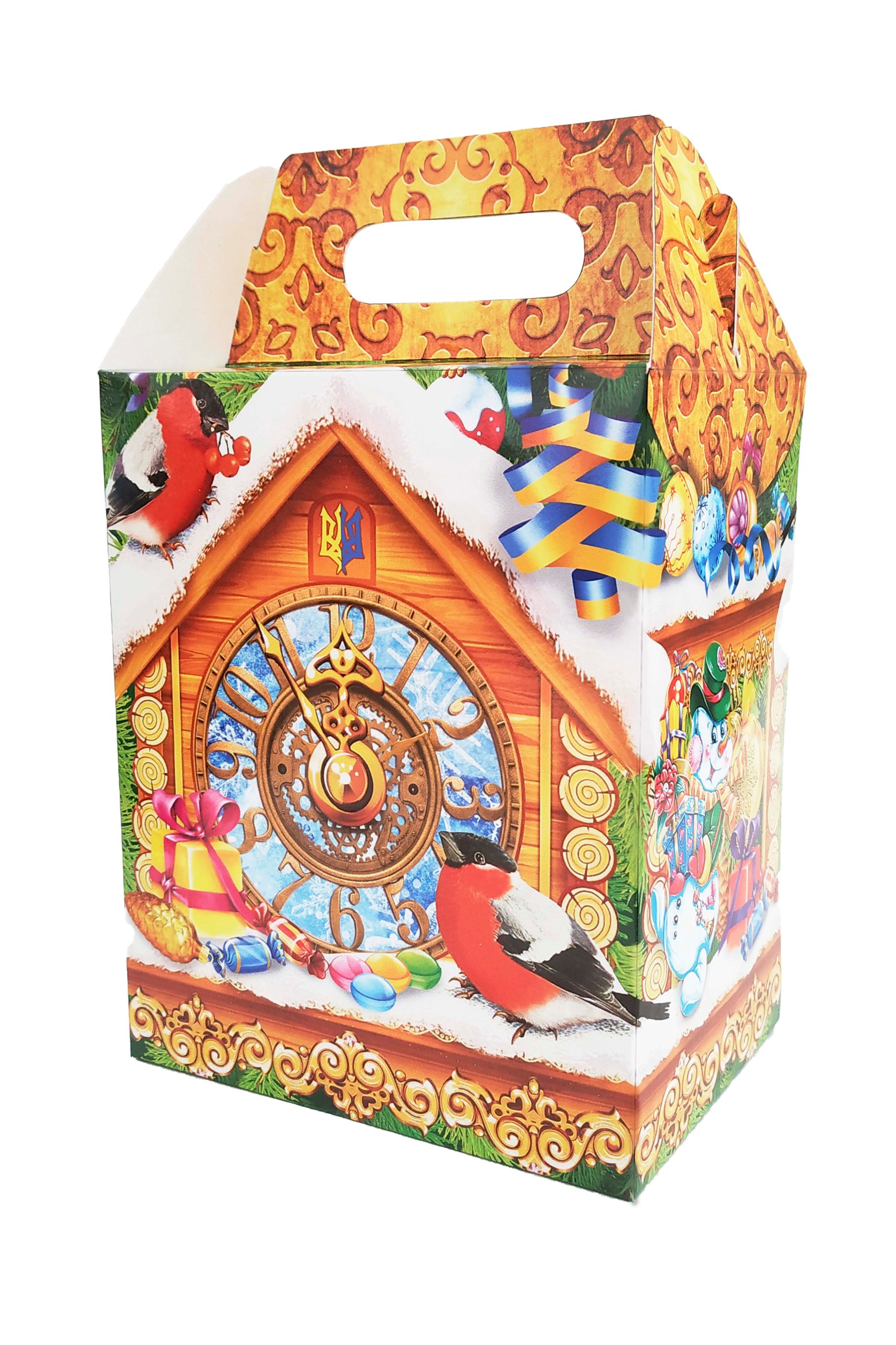 Подарунок новорічний ZAPODARKOM М-900 Будиночок, 900г